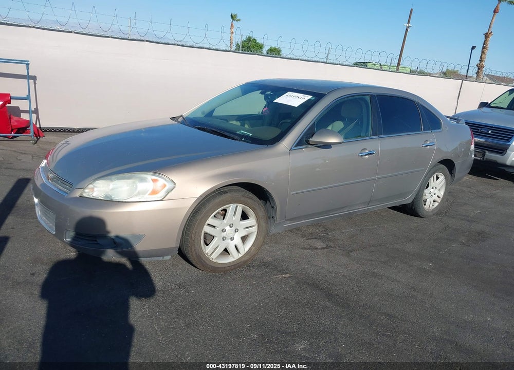 2007 CHEVROLET IMPALA LTZ VIN: 2G1WU58R979222818