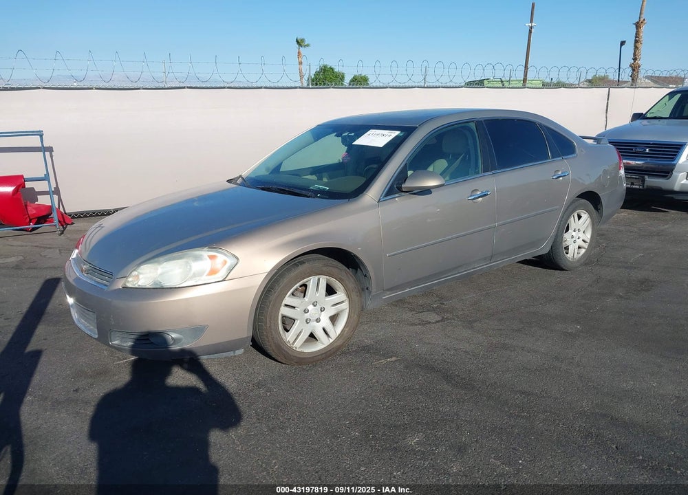 2007 CHEVROLET IMPALA LTZ VIN: 2G1WU58R979222818