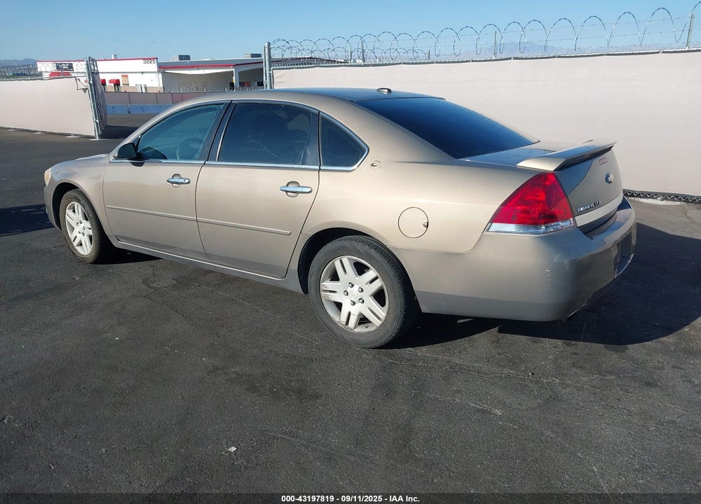 2007 CHEVROLET IMPALA LTZ VIN: 2G1WU58R979222818