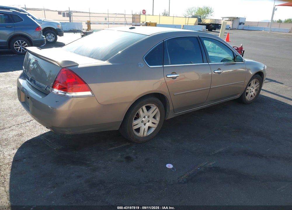 2007 CHEVROLET IMPALA LTZ VIN: 2G1WU58R979222818