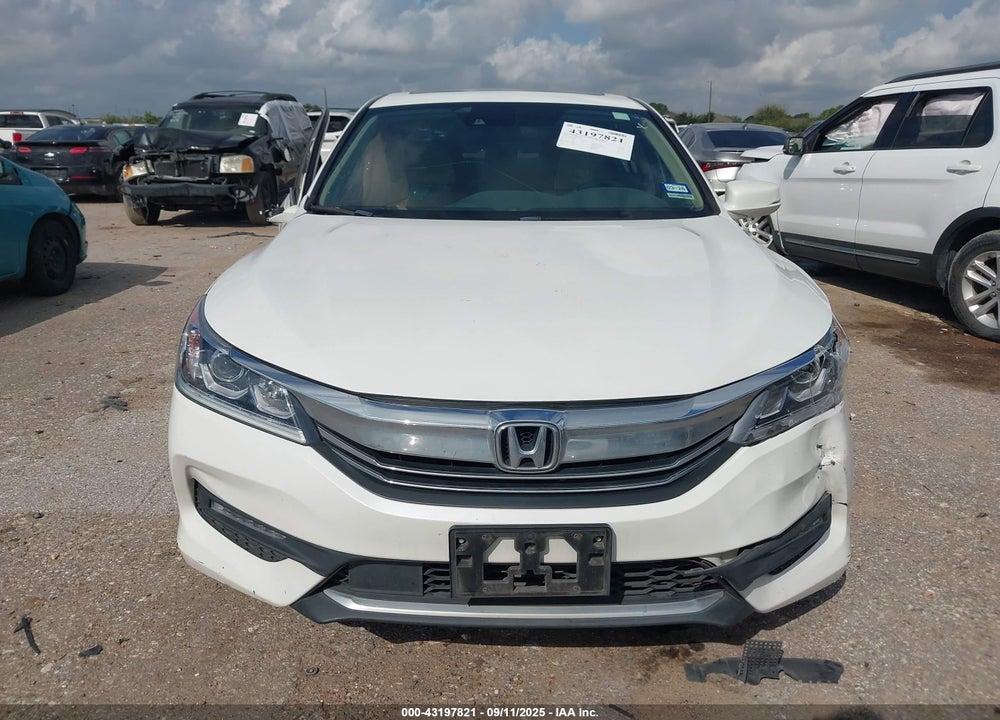 2016 HONDA ACCORD VIN: 1HGCR2F09GA130337