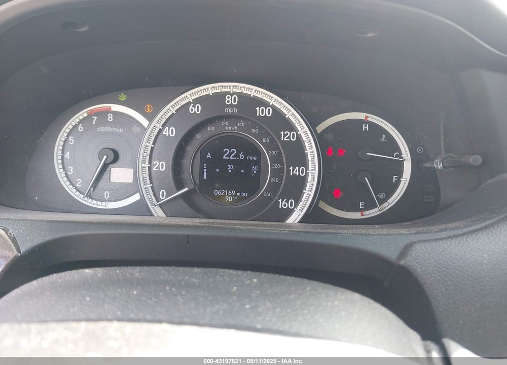2016 HONDA ACCORD VIN: 1HGCR2F09GA130337