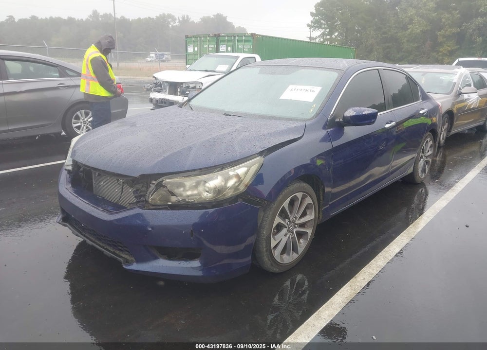 2013 HONDA ACCORD LX VIN: 1HGCR2F31DA203660