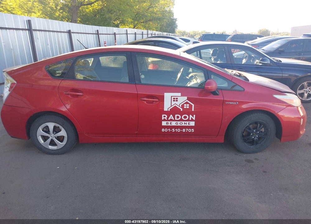 2012 TOYOTA PRIUS TWO VIN: JTDKN3DU2C1539775