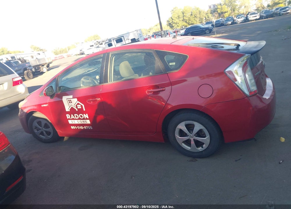 2012 TOYOTA PRIUS TWO VIN: JTDKN3DU2C1539775