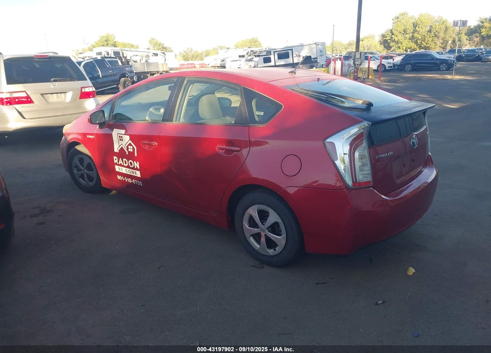 2012 TOYOTA PRIUS TWO VIN: JTDKN3DU2C1539775