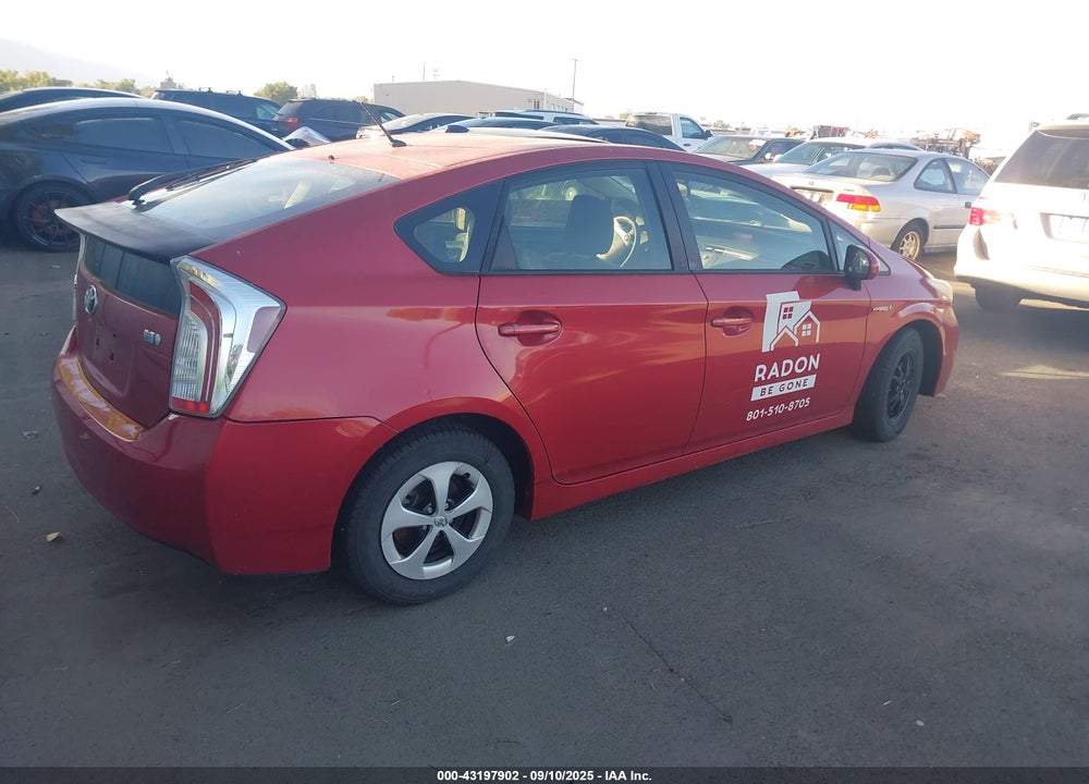 2012 TOYOTA PRIUS TWO VIN: JTDKN3DU2C1539775