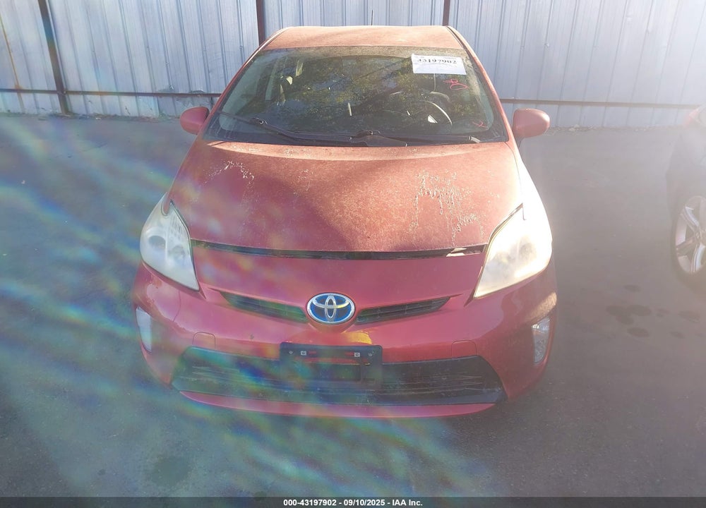 2012 TOYOTA PRIUS TWO VIN: JTDKN3DU2C1539775