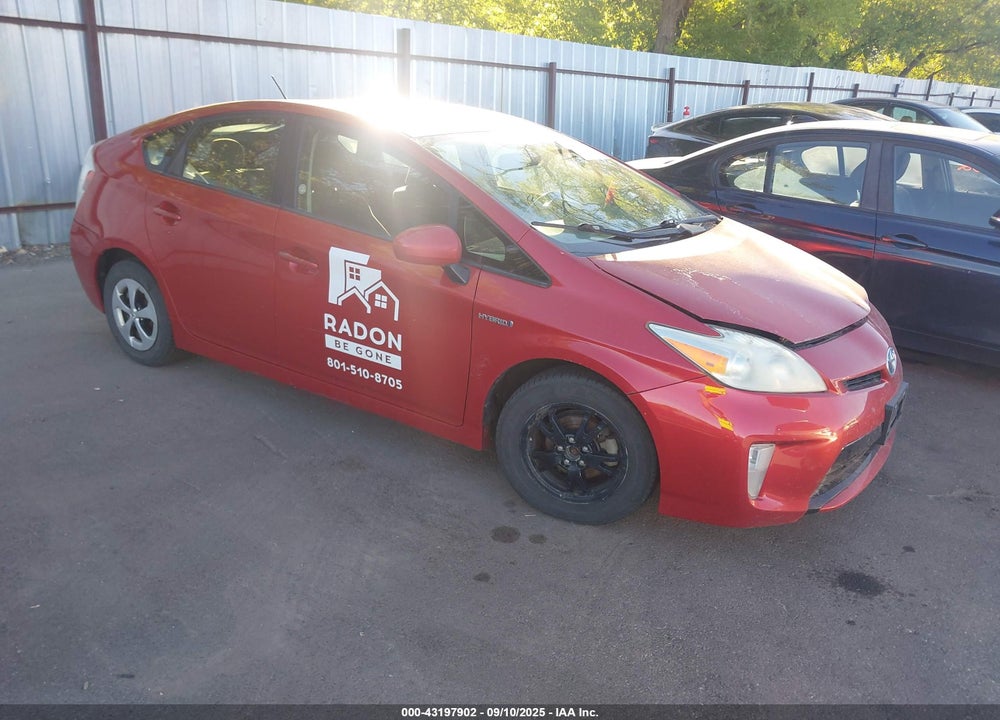 2012 TOYOTA PRIUS TWO VIN: JTDKN3DU2C1539775