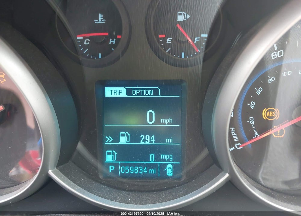 2014 CHEVROLET CRUZE VIN: 1G1PC5SB6E7479520