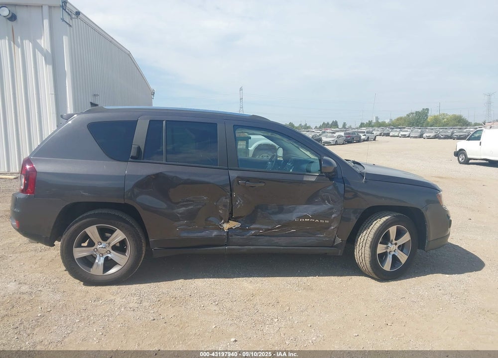 2017 JEEP COMPASS VIN: 1C4NJDEB4HD109506