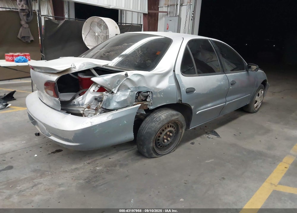 2000 CHEVROLET CAVALIER LS VIN: 1G1JF5240Y7251533