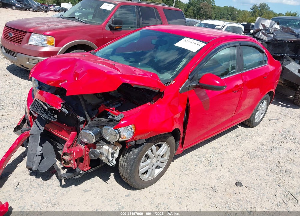 2015 CHEVROLET SONIC VIN: 1G1JC5SH8F4104788