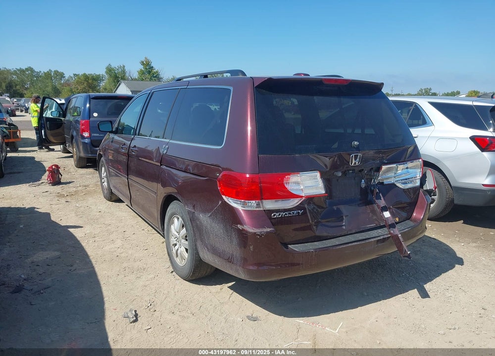 2010 HONDA ODYSSEY EX-L VIN: 5FNRL3H66AB021057