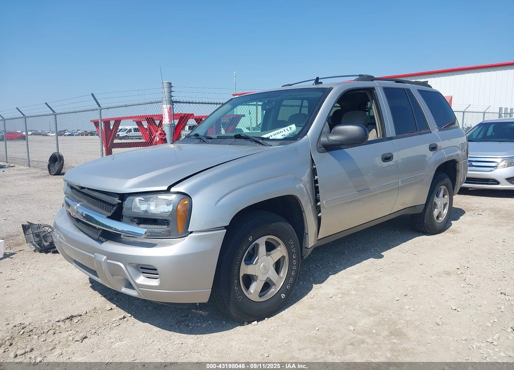 2006 CHEVROLET TRAILBLAZER LS VIN: 1GNDT13SX62193192