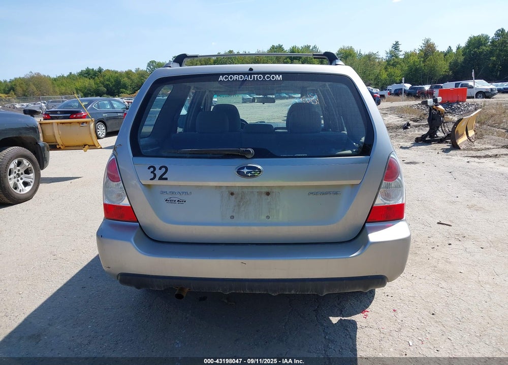 2006 SUBARU FORESTER VIN: JF1SG65646H753521