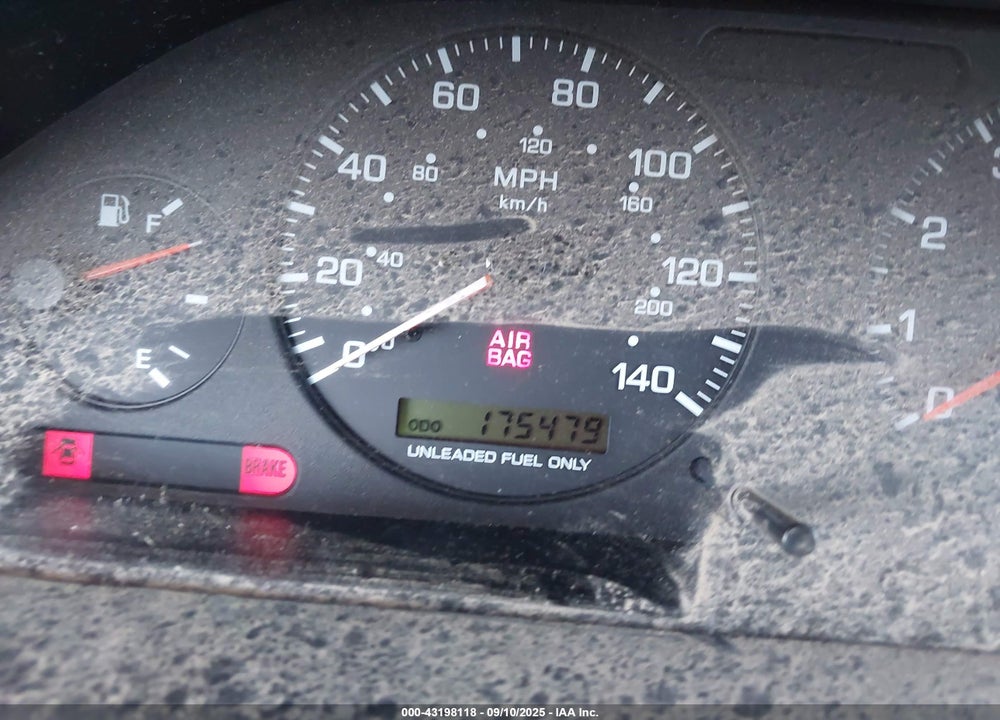 1998 NISSAN MAXIMA GLE/GXE/SE VIN: JN1CA21DXWT519493