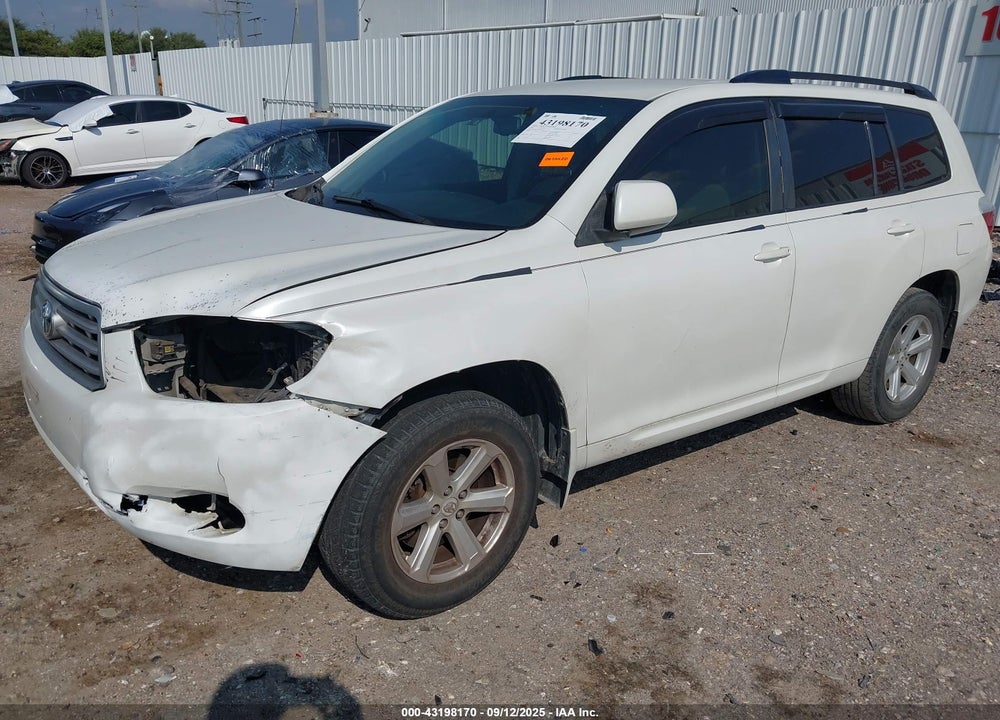 2008 TOYOTA HIGHLANDER VIN: JTEDS41A182006461