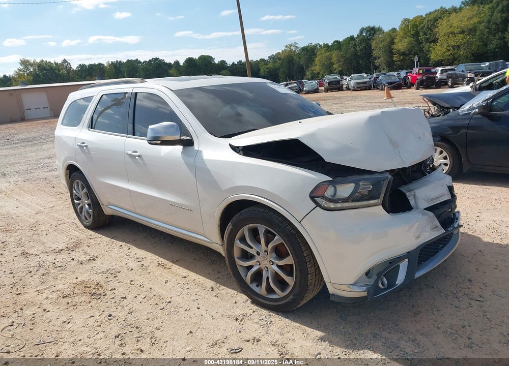 2017 DODGE DURANGO CITADEL ANODIZED PLATINUM RWD VIN: 1C4RDHEG1HC680727