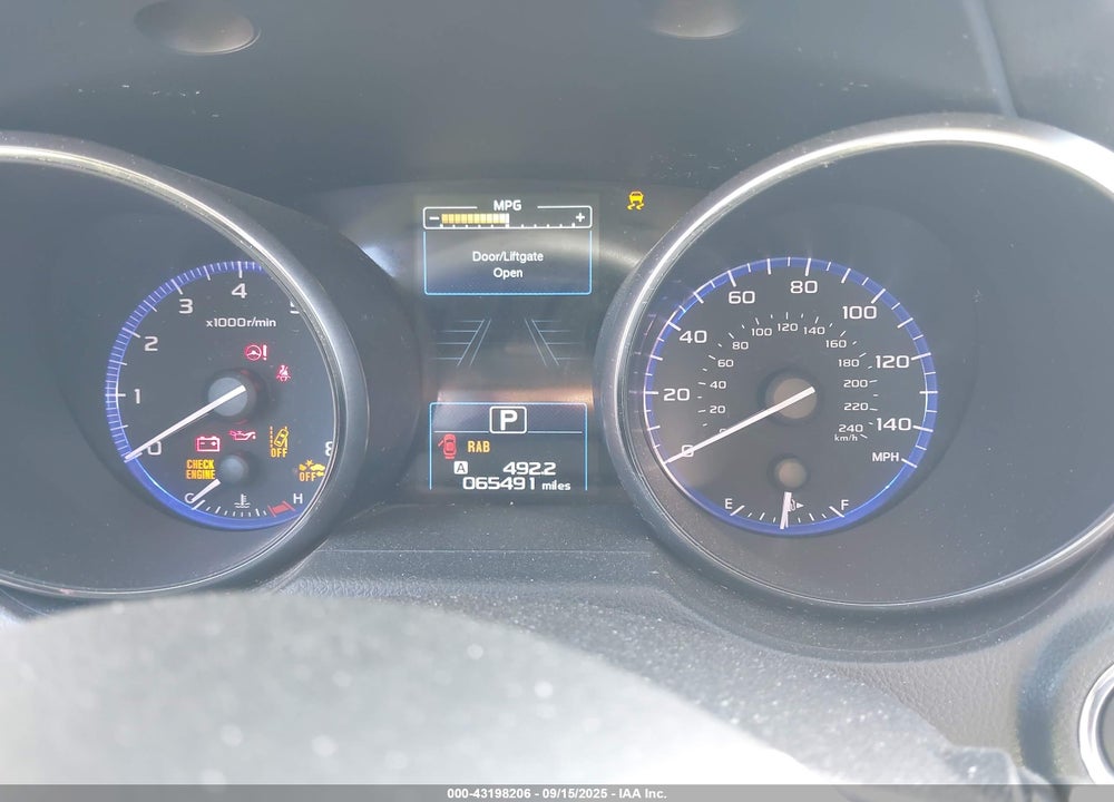 2018 SUBARU OUTBACK VIN: 4S4BSANC6J3273712