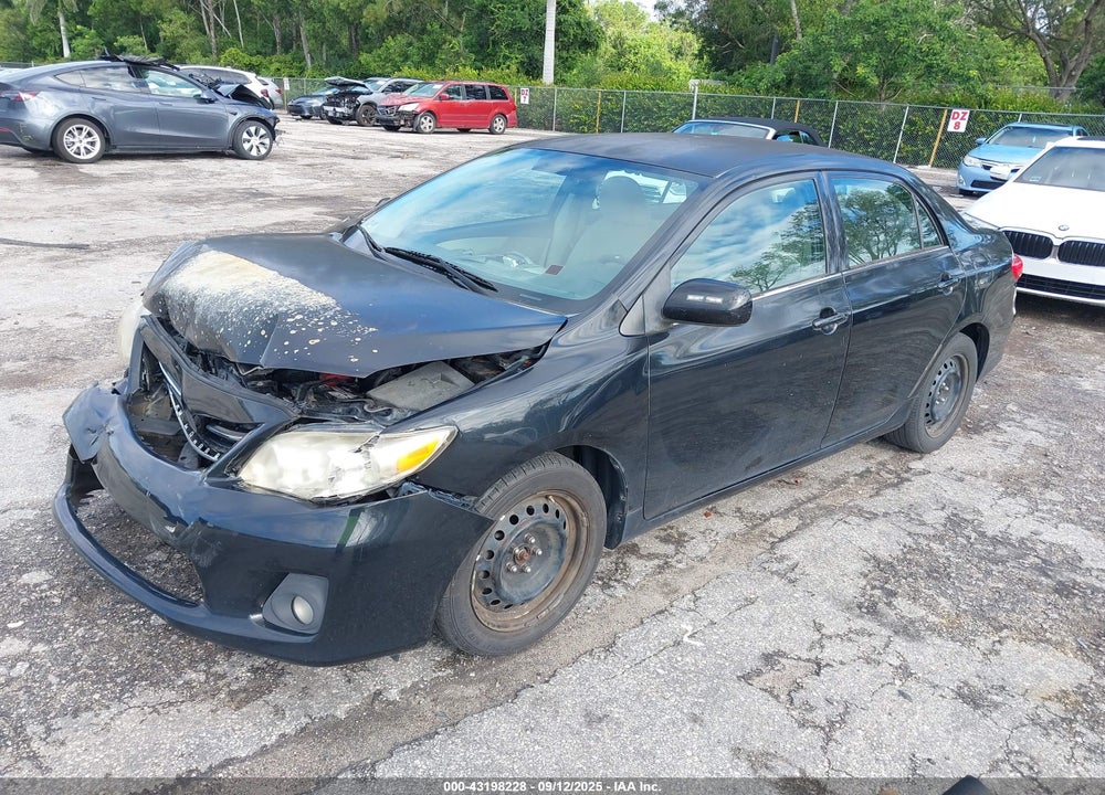 2013 TOYOTA COROLLA LE VIN: 2T1BU4EE8DC092446