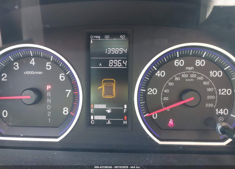 2009 HONDA CR-V VIN: 3CZRE38339G702597