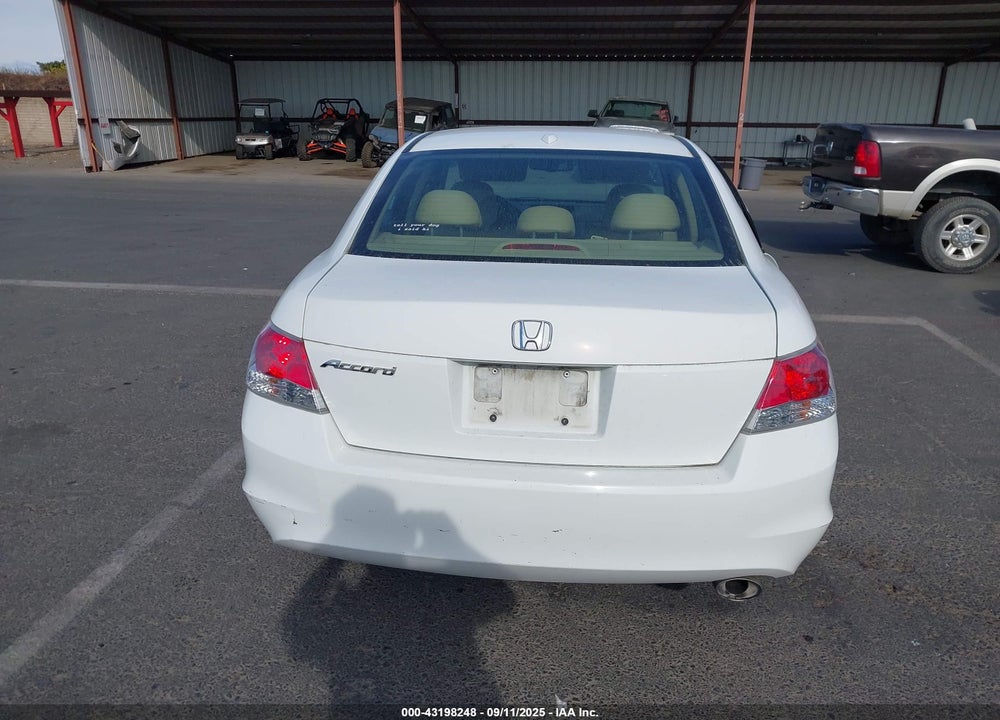 2010 HONDA ACCORD VIN: 1HGCP2F82AA070016