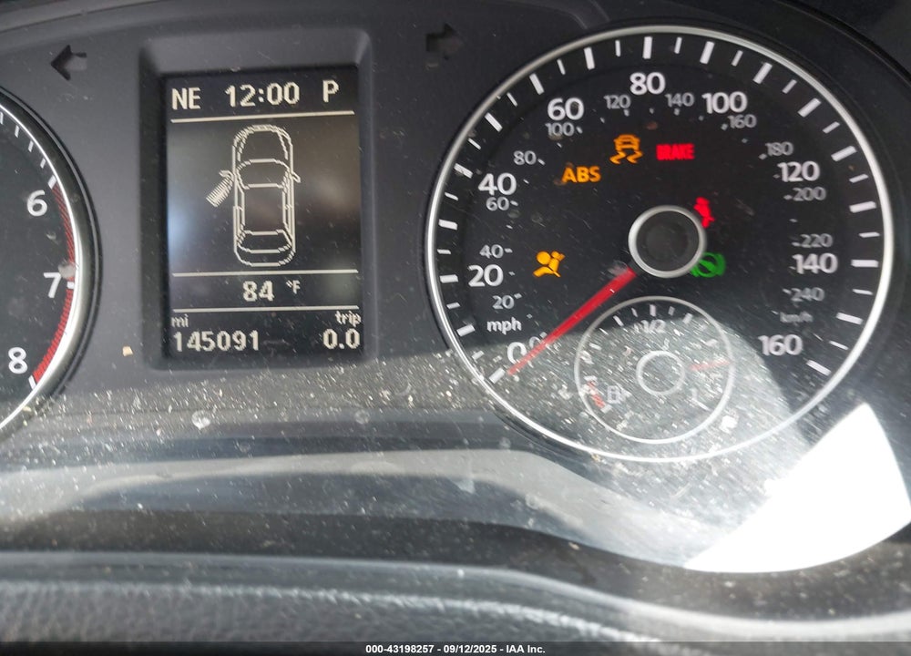 2013 VOLKSWAGEN PASSAT 2.5L SE VIN: 1VWBP7A31DC119084