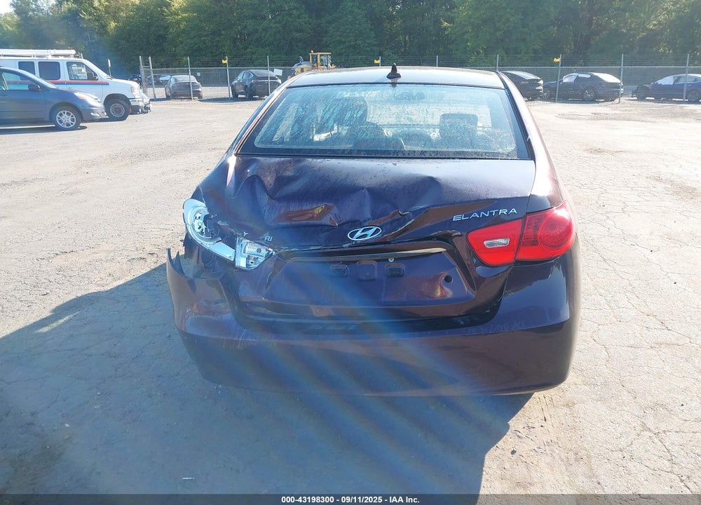 2009 HYUNDAI ELANTRA SE VIN: KMHDU46D49U758576