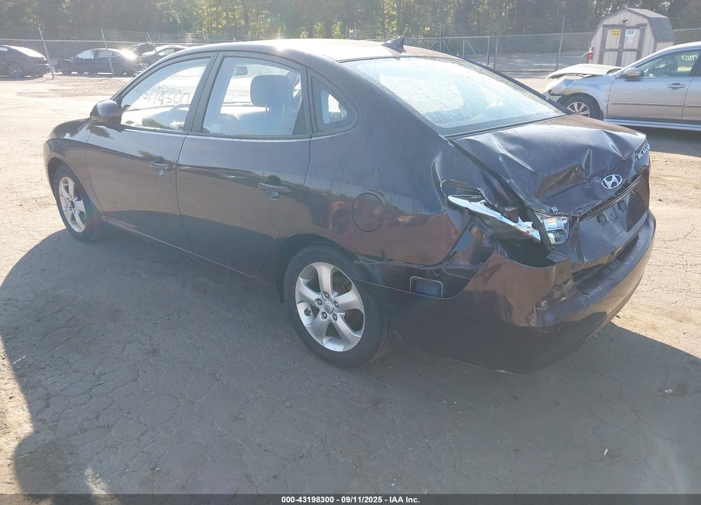 2009 HYUNDAI ELANTRA SE VIN: KMHDU46D49U758576