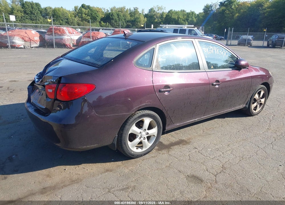 2009 HYUNDAI ELANTRA SE VIN: KMHDU46D49U758576