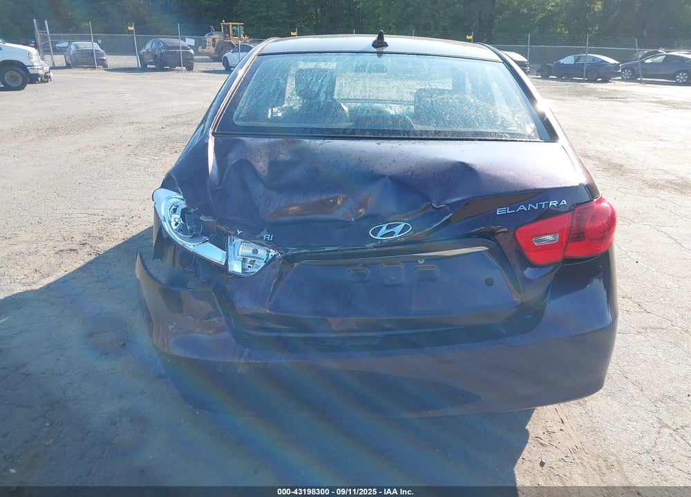 2009 HYUNDAI ELANTRA SE VIN: KMHDU46D49U758576
