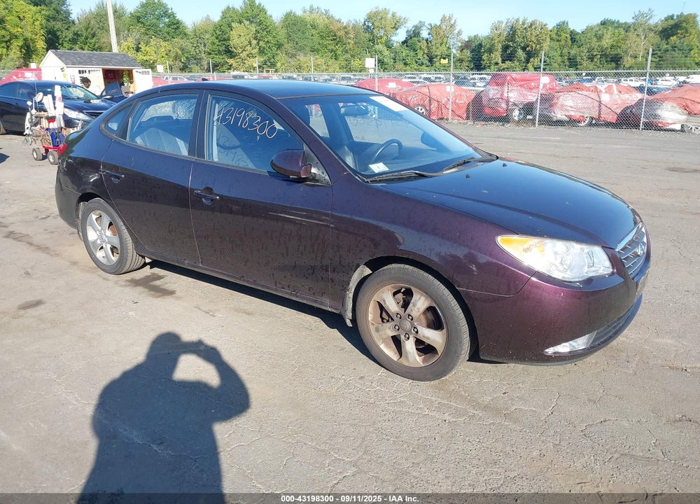 2009 HYUNDAI ELANTRA SE VIN: KMHDU46D49U758576