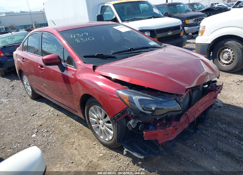 2015 SUBARU IMPREZA VIN: JF1GJAA63FH015824