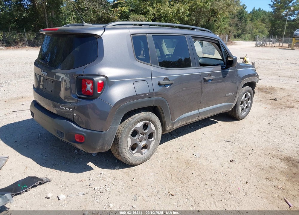 2017 JEEP RENEGADE VIN: ZACCJAAB8HPF24437