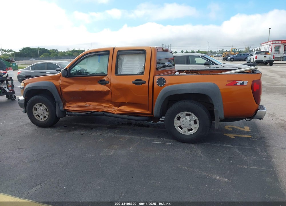2005 CHEVROLET COLORADO LS VIN: 1GCDS136X58109365