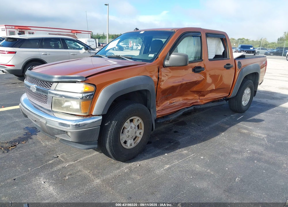 2005 CHEVROLET COLORADO LS VIN: 1GCDS136X58109365