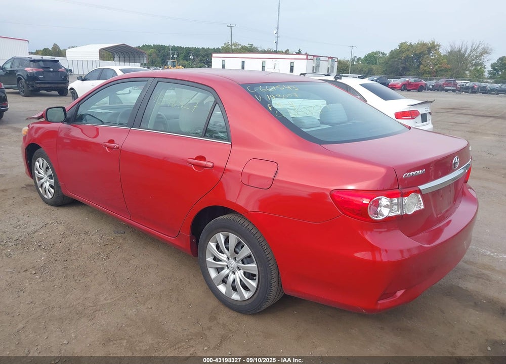 2013 TOYOTA COROLLA VIN: 5YFBU4EE8DP143007