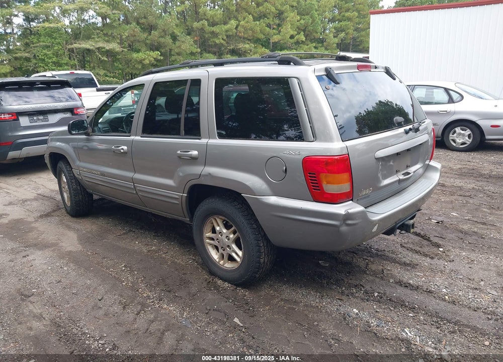 2000 JEEP GRAND CHEROKEE LIMITED VIN: 1J4GW58S9YC347623