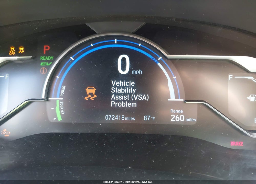 2018 HONDA CLARITY PLUG-IN HYBRID VIN: JHMZC5F38JC021481