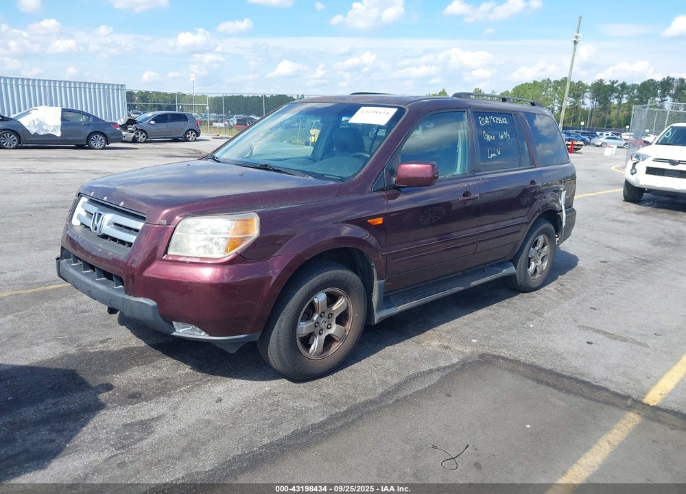 2007 HONDA PILOT EX-L VIN: 2HKYF187X7H503928