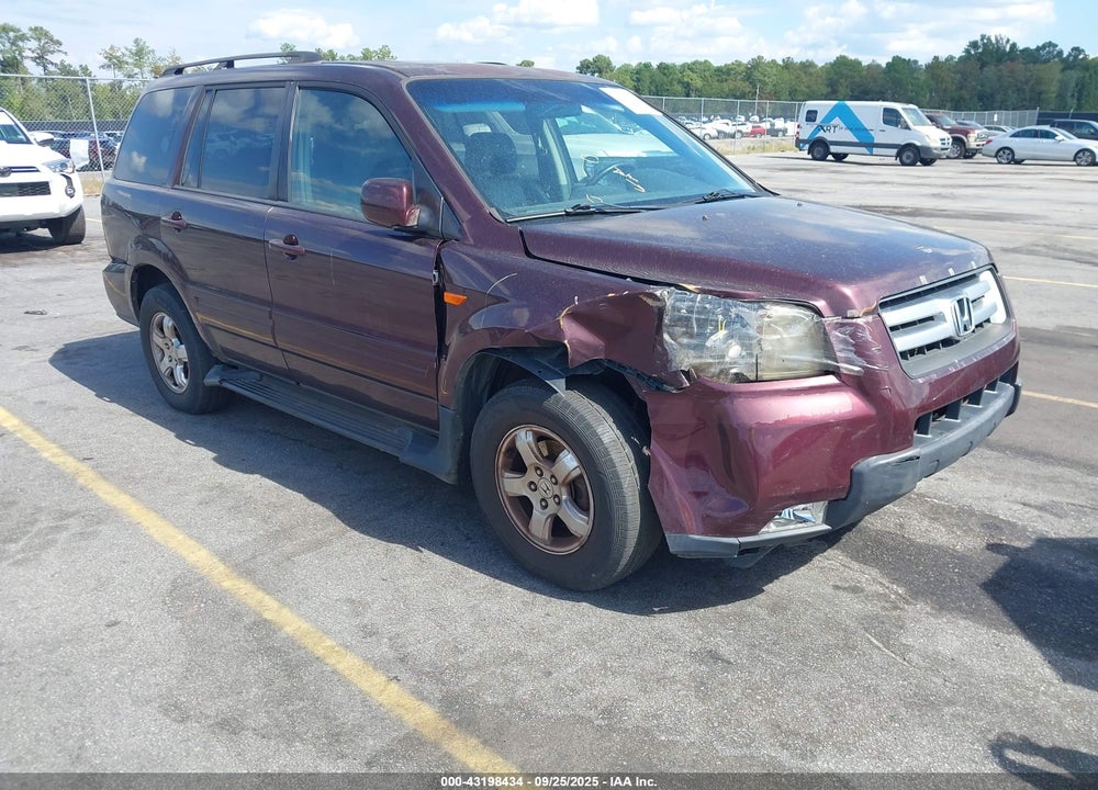 2007 HONDA PILOT EX-L VIN: 2HKYF187X7H503928