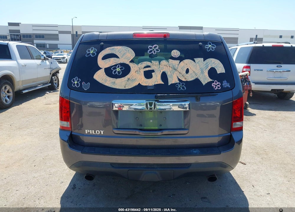 2015 HONDA PILOT VIN: 5FNYF3H56FB007998