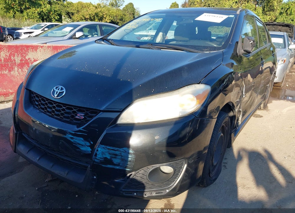 2010 TOYOTA MATRIX VIN: 2T1LE4EE8AC018537