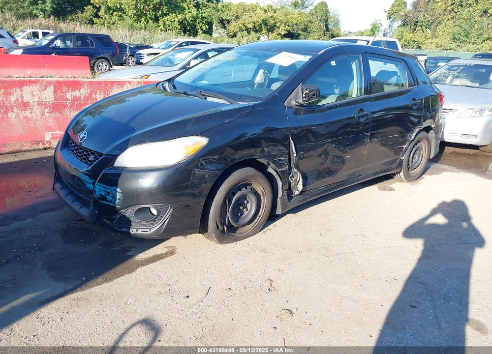 2010 TOYOTA MATRIX VIN: 2T1LE4EE8AC018537