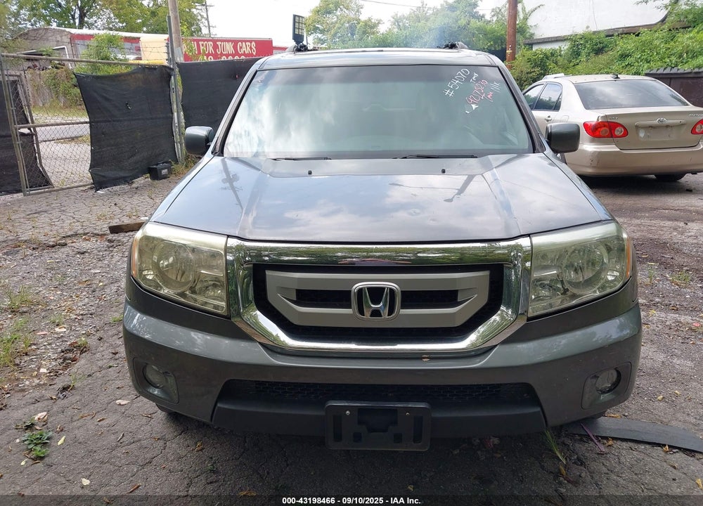 2009 HONDA PILOT EX VIN: 5FNYF48489B008698