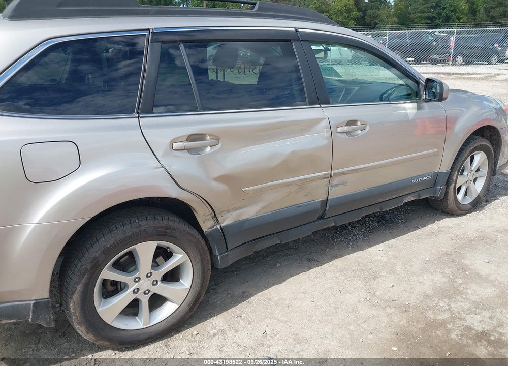 2014 SUBARU OUTBACK VIN: 4S4BRBLC7E3309899
