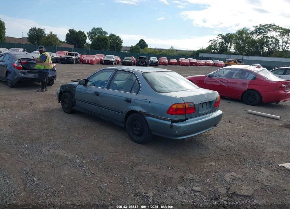 2000 HONDA CIVIC LX VIN: 2HGEJ6674YH586933