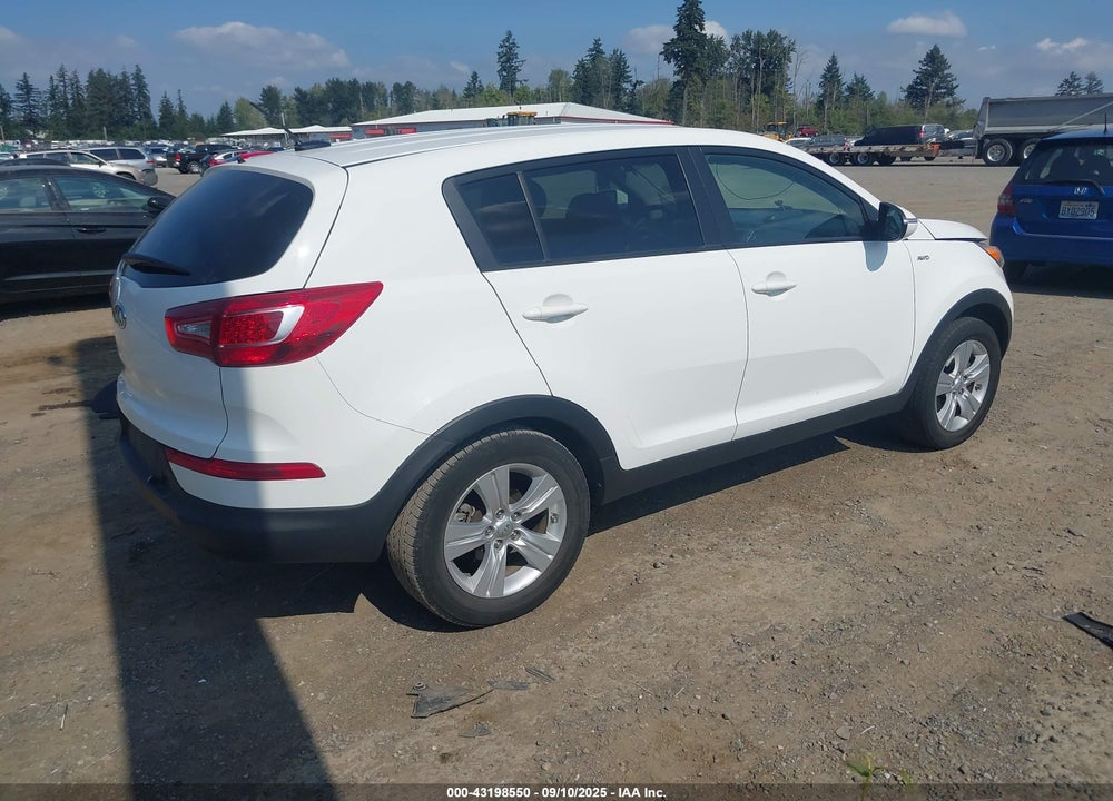 2012 KIA SPORTAGE VIN: KNDPBCA23C7273763