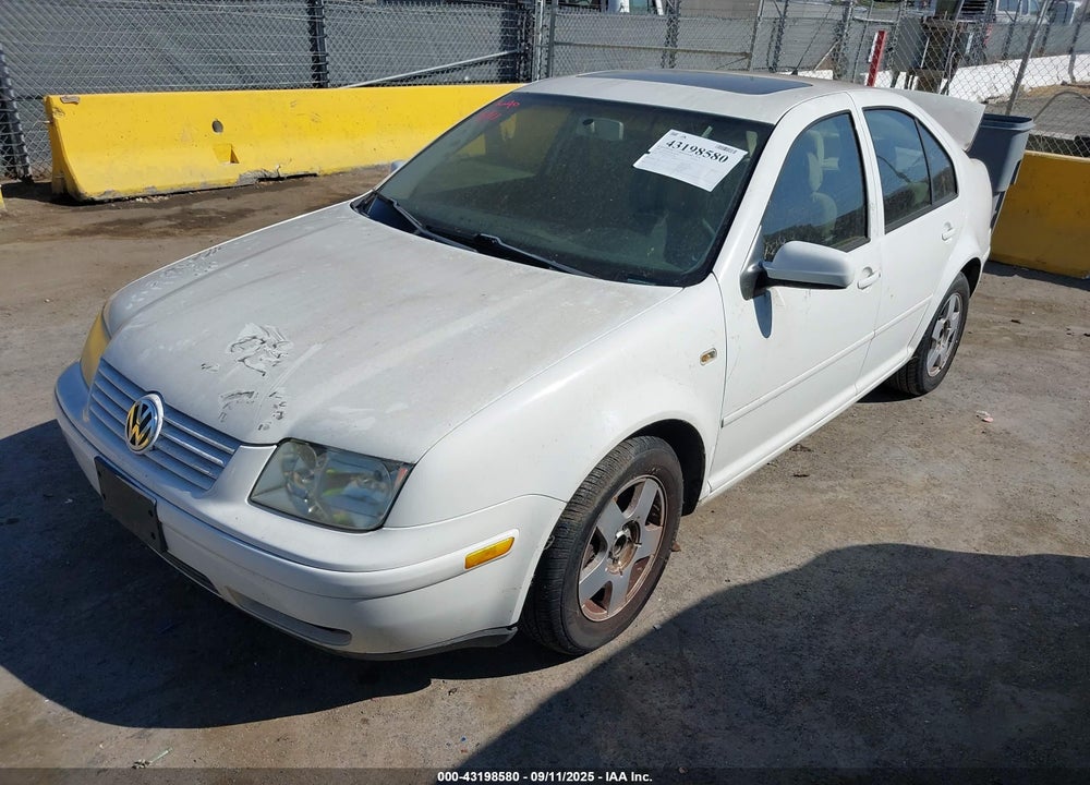 2000 VOLKSWAGEN JETTA GLS 1.8L TURBO VIN: 3VWSD29M9YM152086